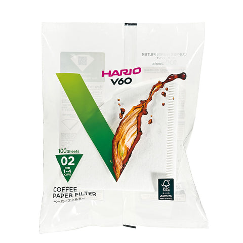 Paper Filter White for 02 Dripper 100sheets